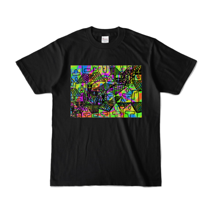 カラーTシャツ - S - ブラック (濃色)