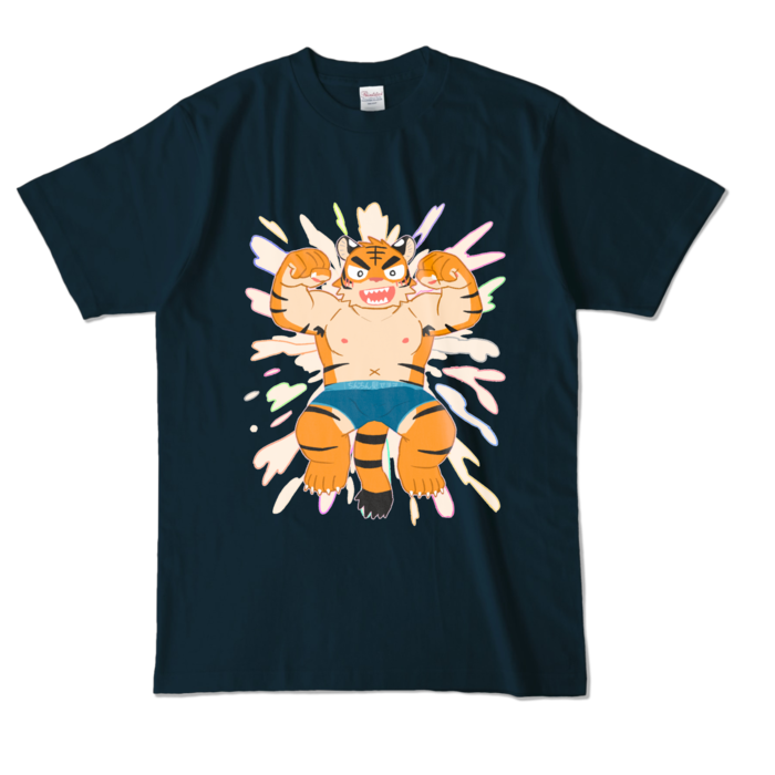 カラーTシャツ - L - ネイビー (濃色)