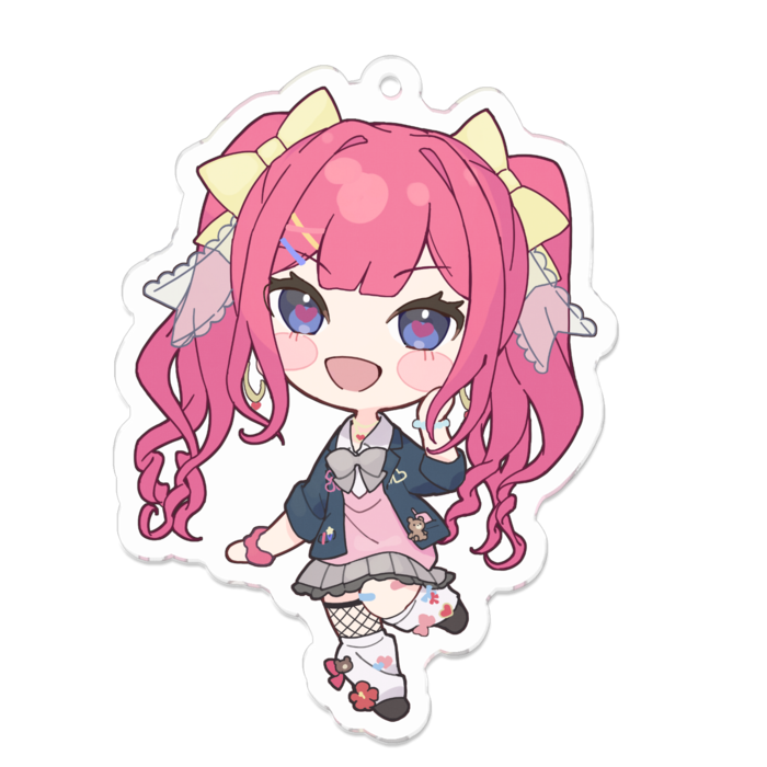 アクリルキーホルダー - 70 x 70 (mm)