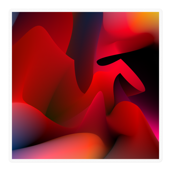 ステッカー - 100 x 100 (mm)