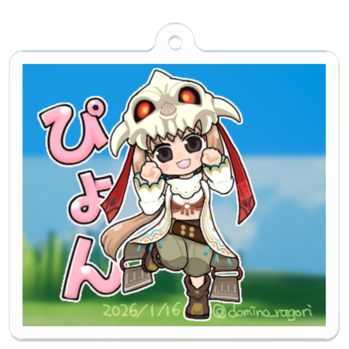 アクリルキーホルダー - 50 x 50 (mm)(20)