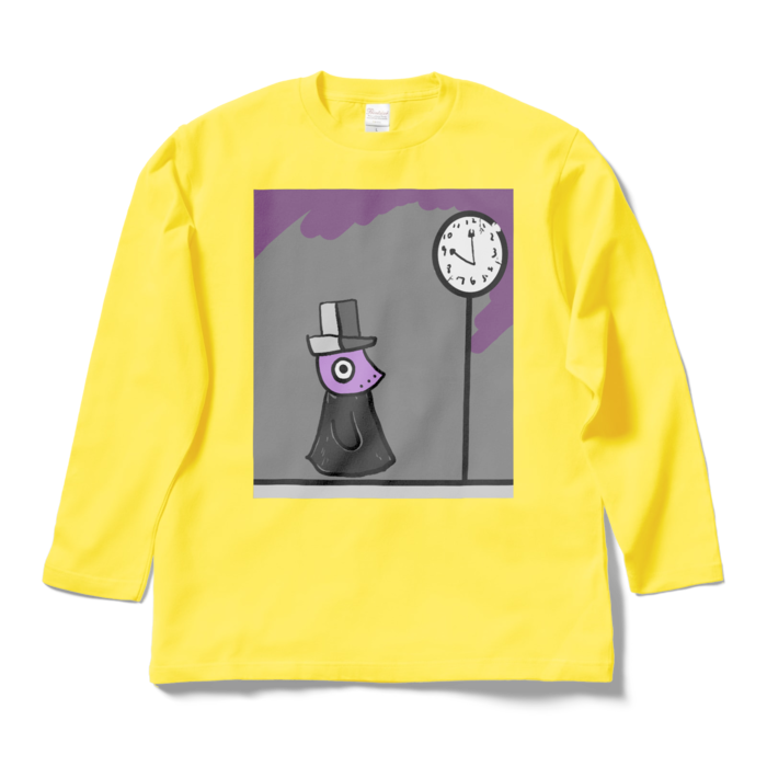 ロングスリーブTシャツ - L - イエロー
