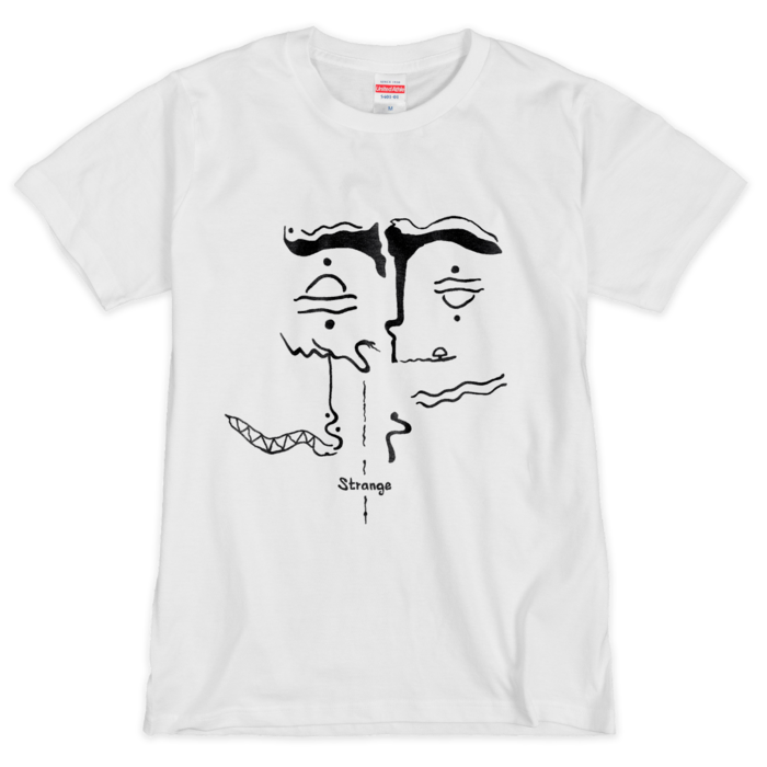 Strange T-shirt(White) - M -