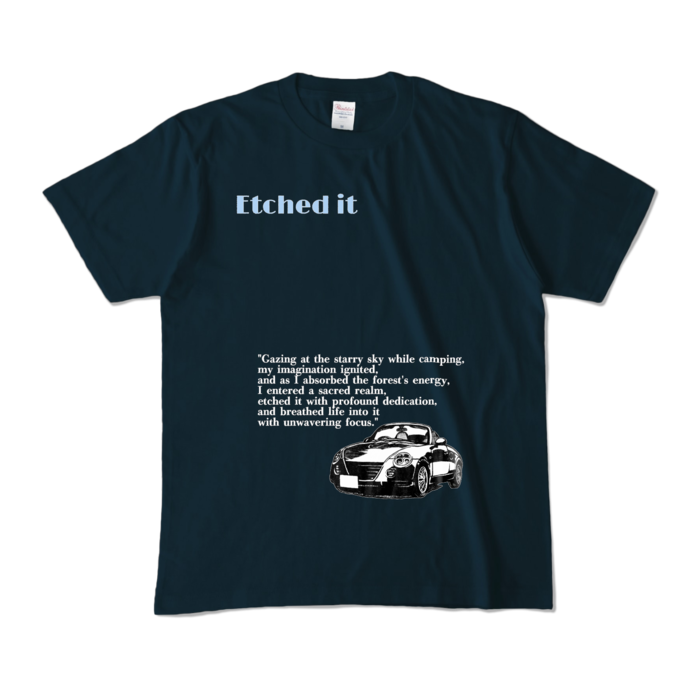 カラーTシャツ - M - ネイビー (濃色)