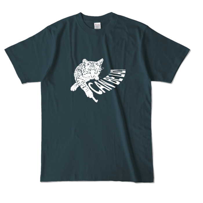 カラーTシャツ - L - デニム (濃色)