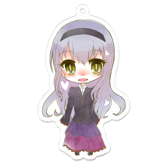 アクリルキーホルダー - 70 x 70 (mm)