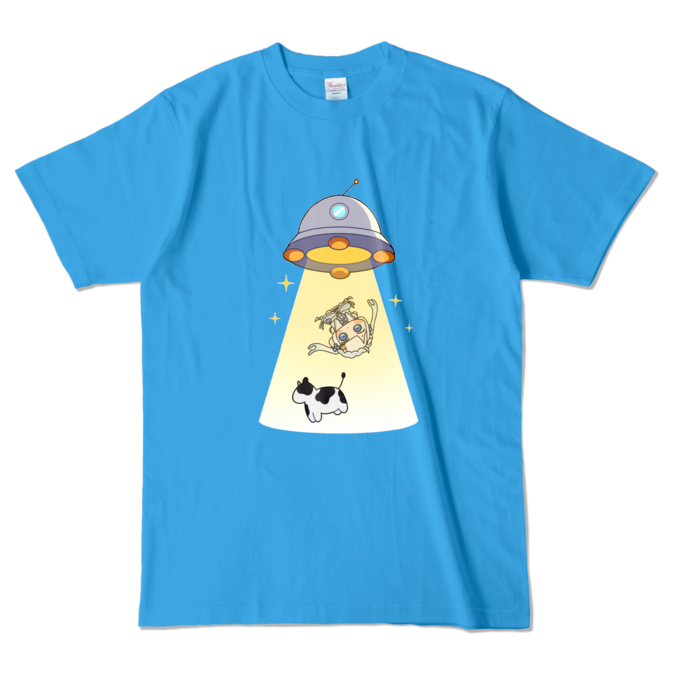 カラーTシャツ - L - ターコイズ (濃色)