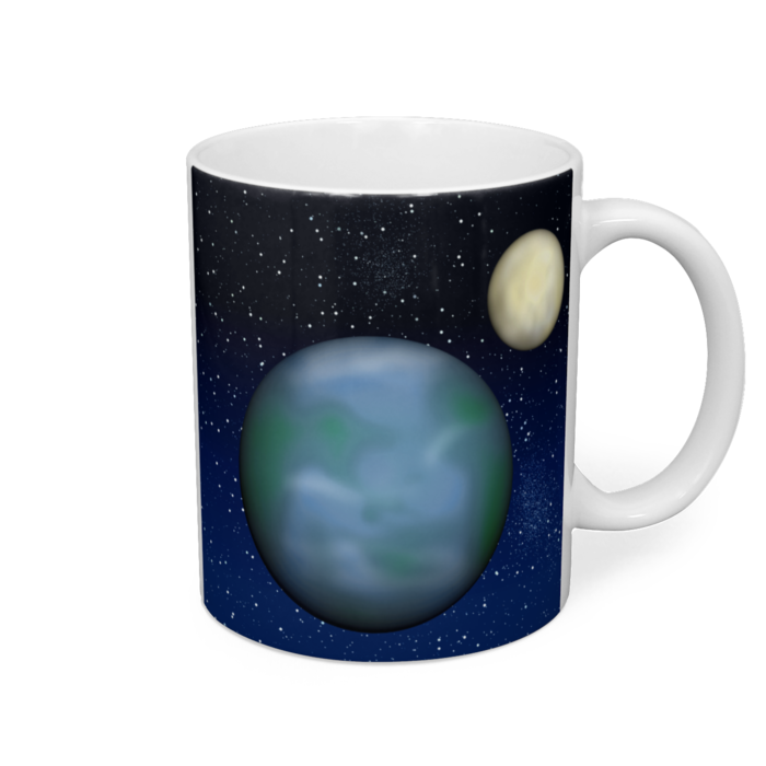 マグカップ - 直径 8 cm / 高さ 9.5 cm