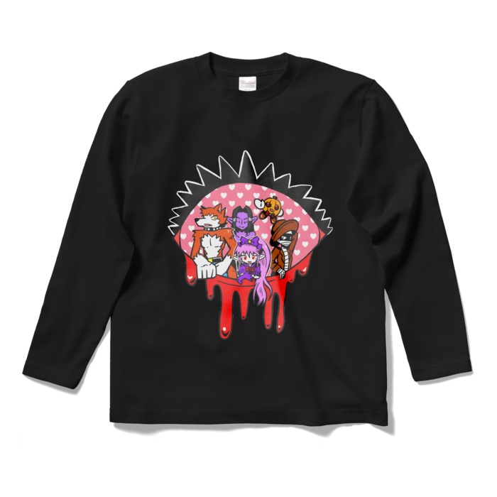 ロングスリーブTシャツ - S - ブラック