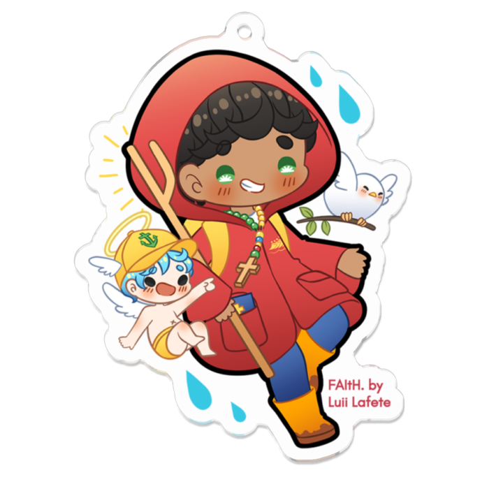 アクリルキーホルダー - 70 x 70 (mm)