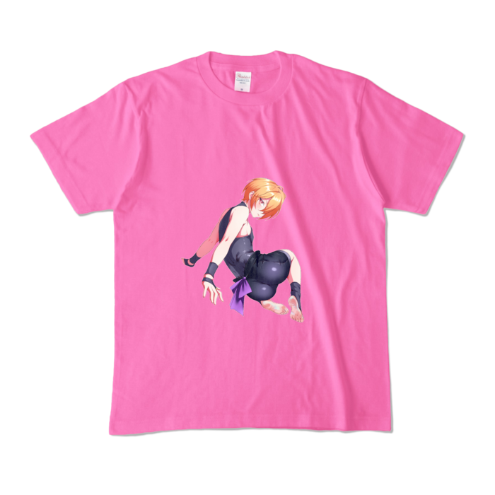 カラーTシャツ - M - ピンク (濃色)
