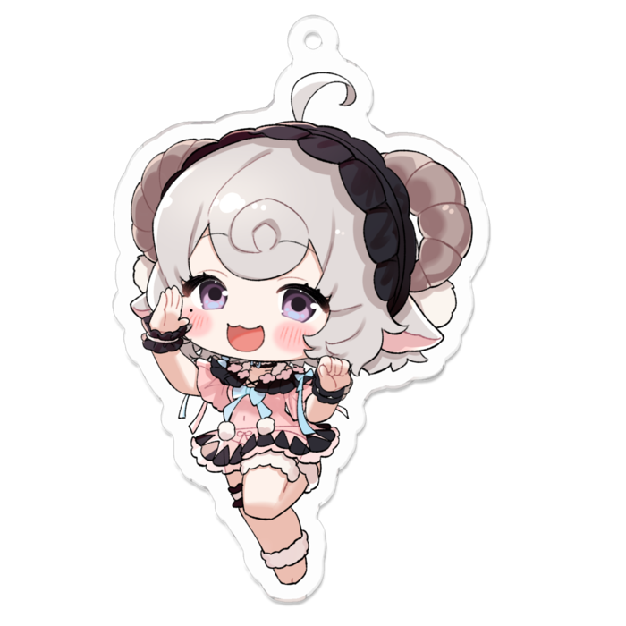 アクリルキーホルダー - 70 x 70 (mm)