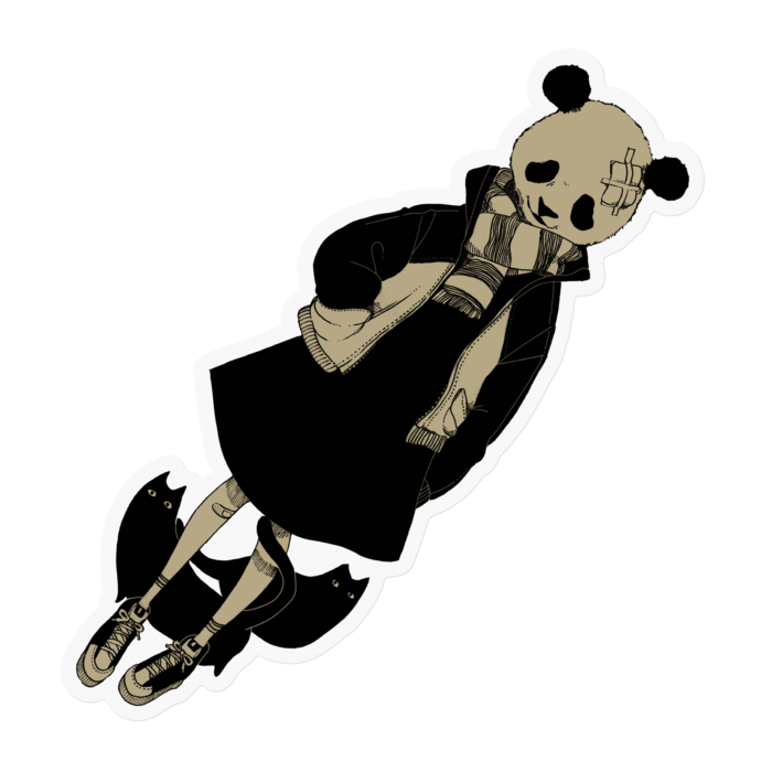 ステッカー - 100 x 100 (mm)