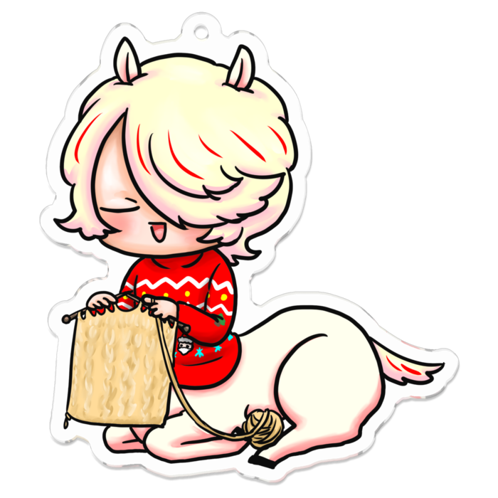 アクリルキーホルダー - 70 x 70 (mm)