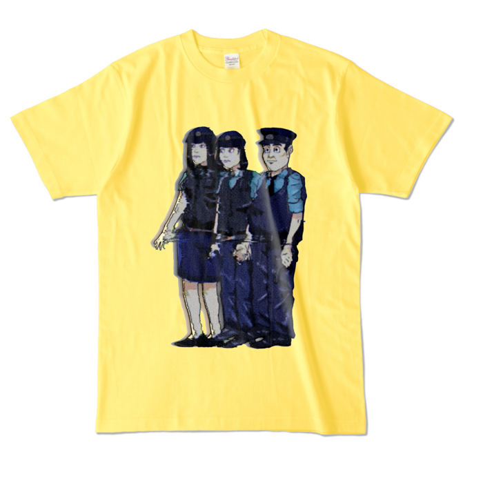 カラーTシャツ - L - イエロー (濃色)