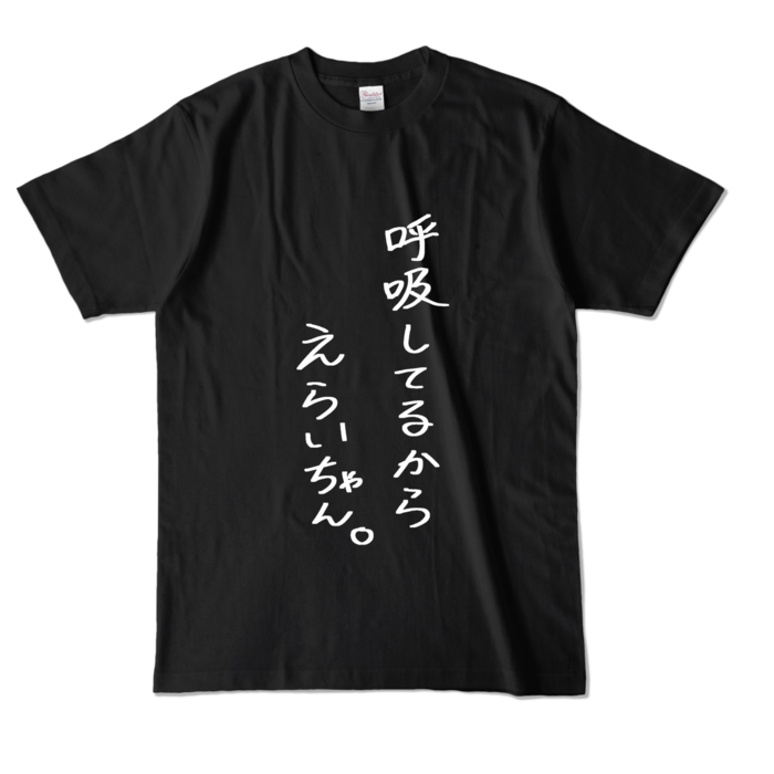 カラーTシャツ - L - ブラック (濃色)