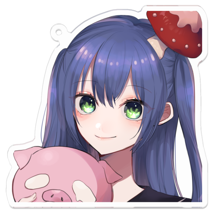 アクリルキーホルダー - 70 x 70 (mm)