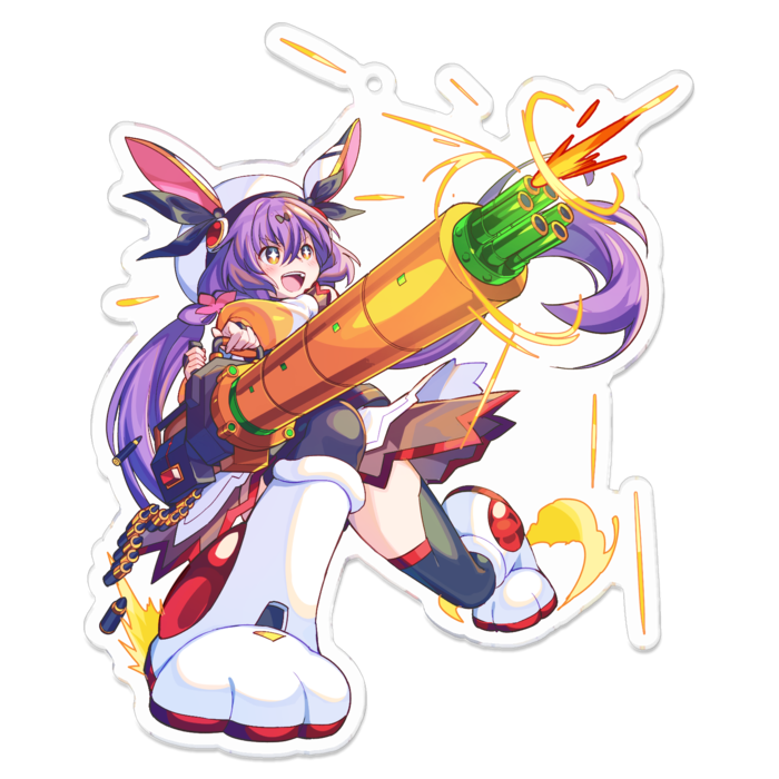アクリルキーホルダー - 100 x 100 (mm)