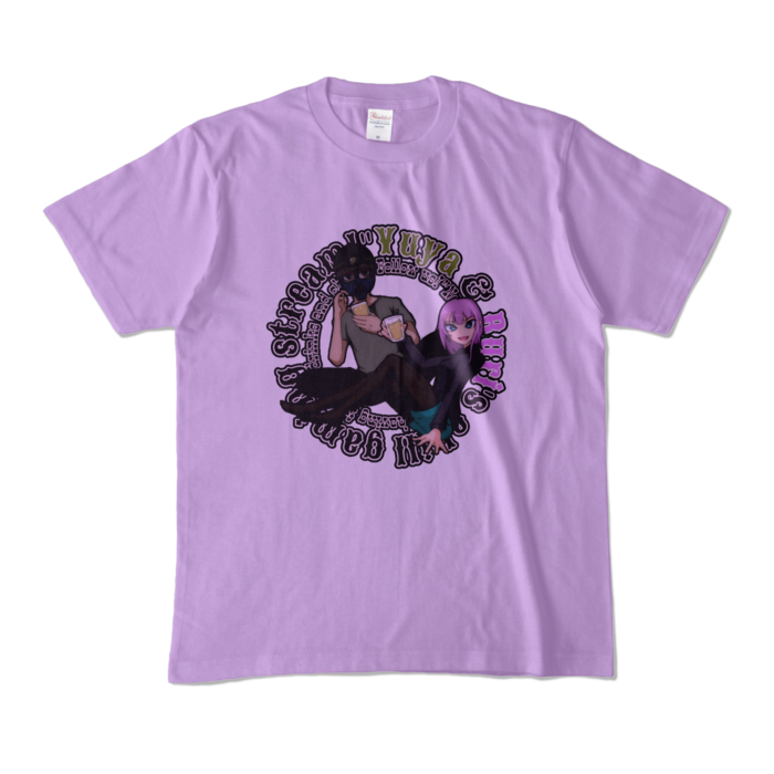 カラーTシャツ - M - ライトパープル (淡色)