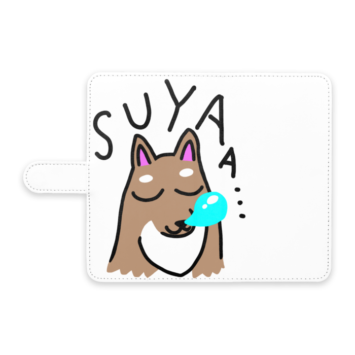 手帳型Androidケース - L - ストラップ穴 なし