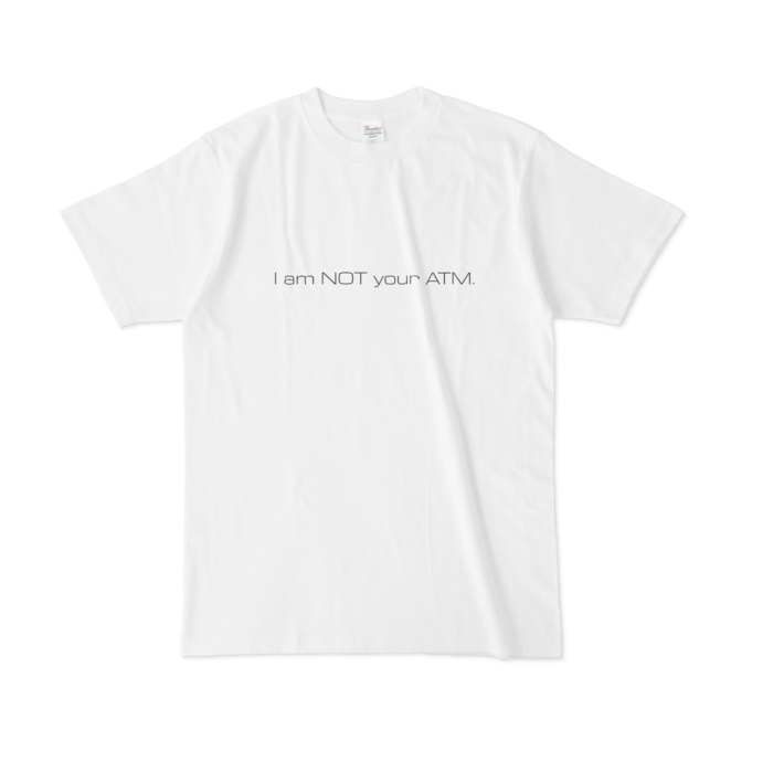 Tシャツ - L - 白（英語バージョン）
