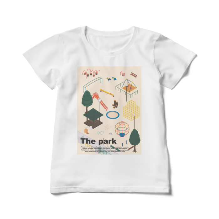 レディースTシャツ - L - 白