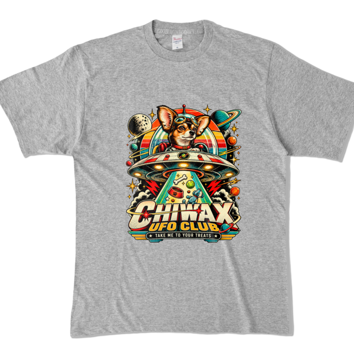 カラーTシャツ - XL - 杢グレー （濃色）