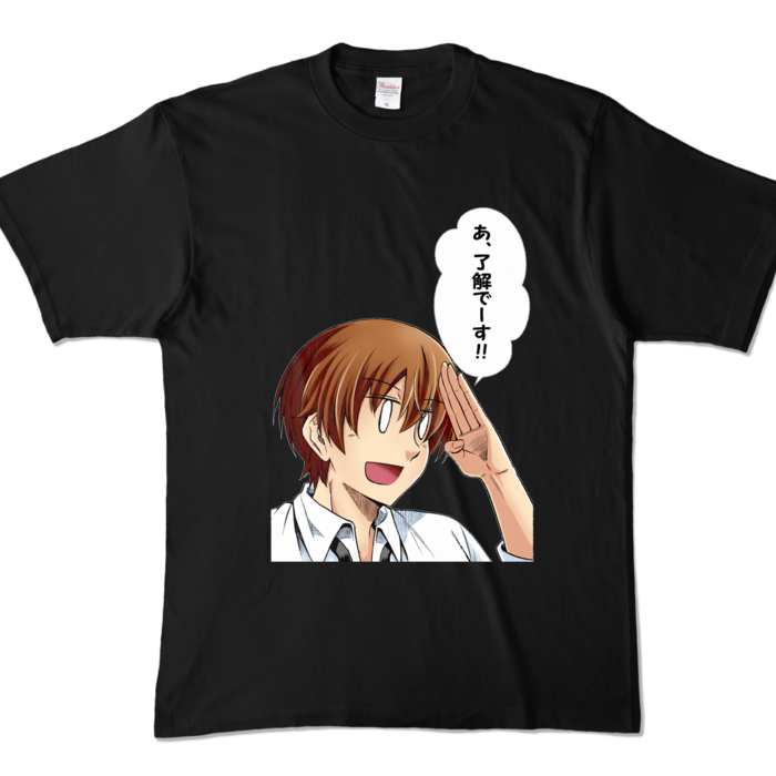 カラーTシャツ - XL - ブラック (濃色)