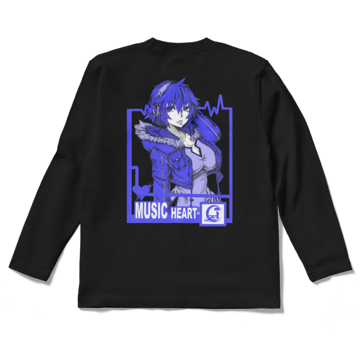 ロングスリーブTシャツ - S - ブラック