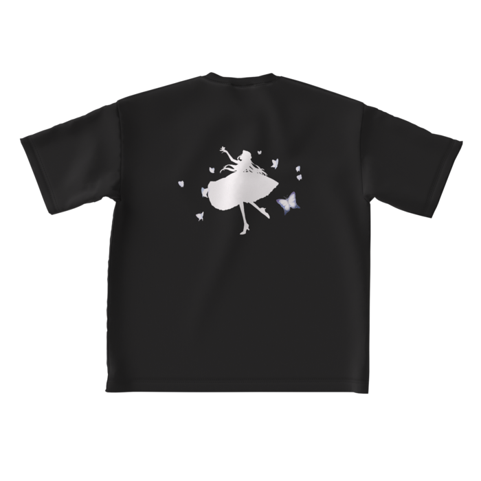ビッグシルエットTシャツ - L - 背面