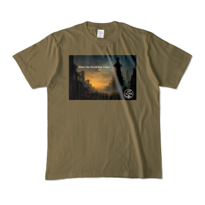 カラーTシャツ - M - オリーブ (濃色)