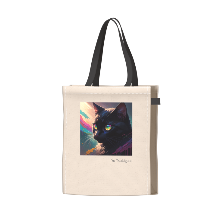 ツートンカラーバッグ - ブラック - W34 × H41 × D14cm
