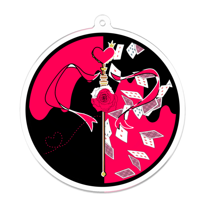 アクリルキーホルダー - 70 x 70 (mm)