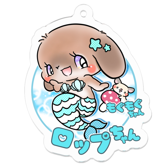 アクリルキーホルダー - 50 x 50 (mm)