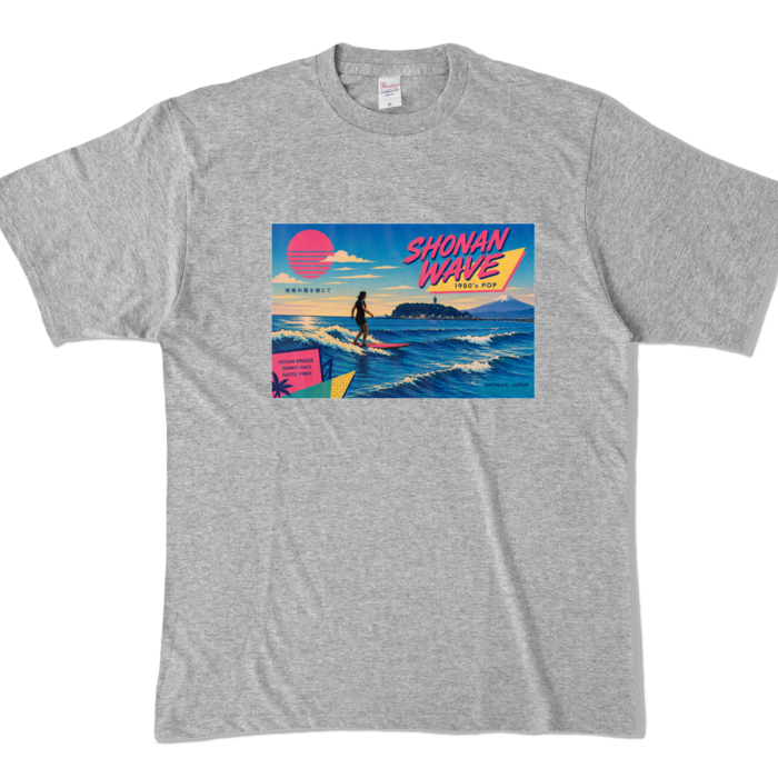 カラーTシャツ - XL - 杢グレー (濃色)