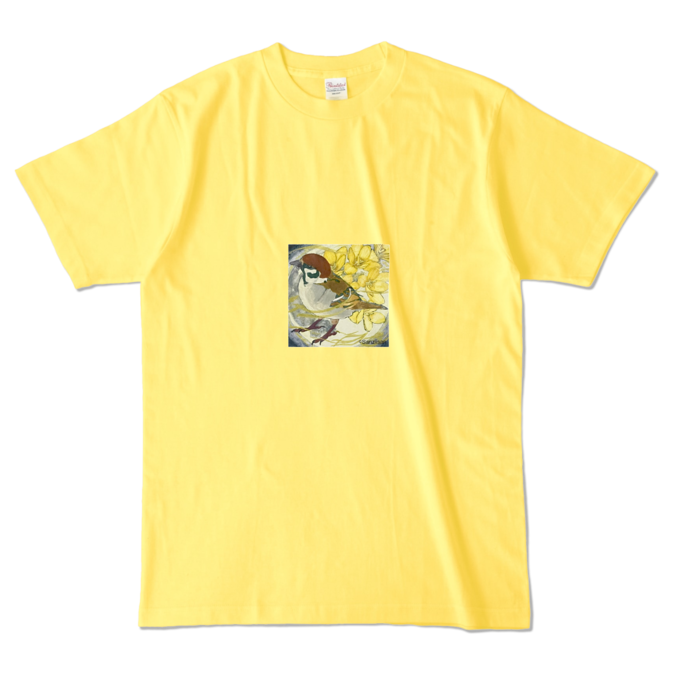 カラーTシャツ - L - イエロー (濃色)