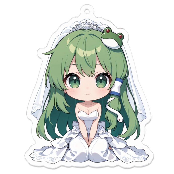 アクリルキーホルダー - 70 x 70 (mm)(キャラのみ)