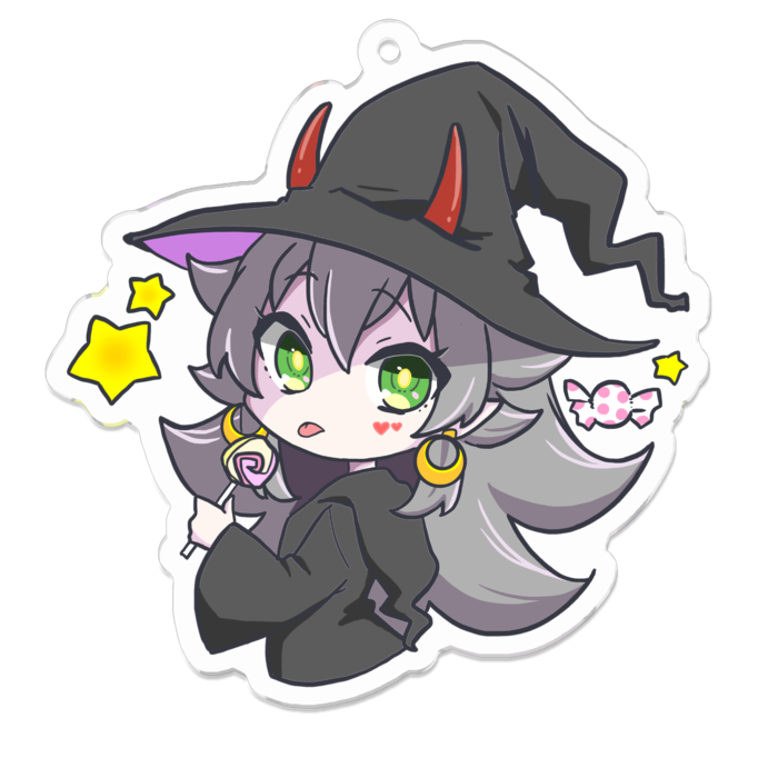 アクリルキーホルダー - 70 x 70 (mm)