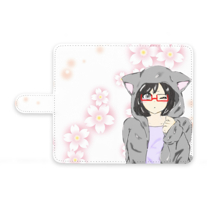 手帳型Androidケース - M - ストラップ穴 なし