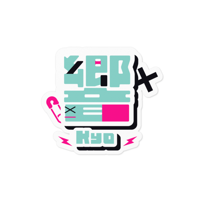 ステッカー - 100 x 100 (mm)