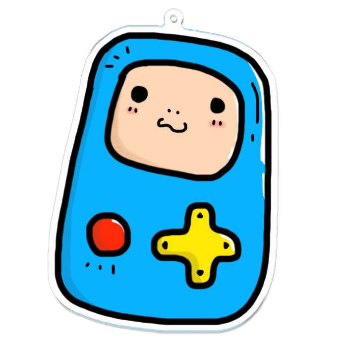 アクリルキーホルダー - 100 x 100 (mm)