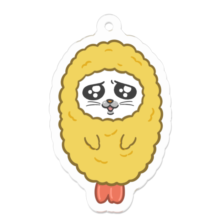 アクリルキーホルダー（コーティング） - 50 x 50 (mm)