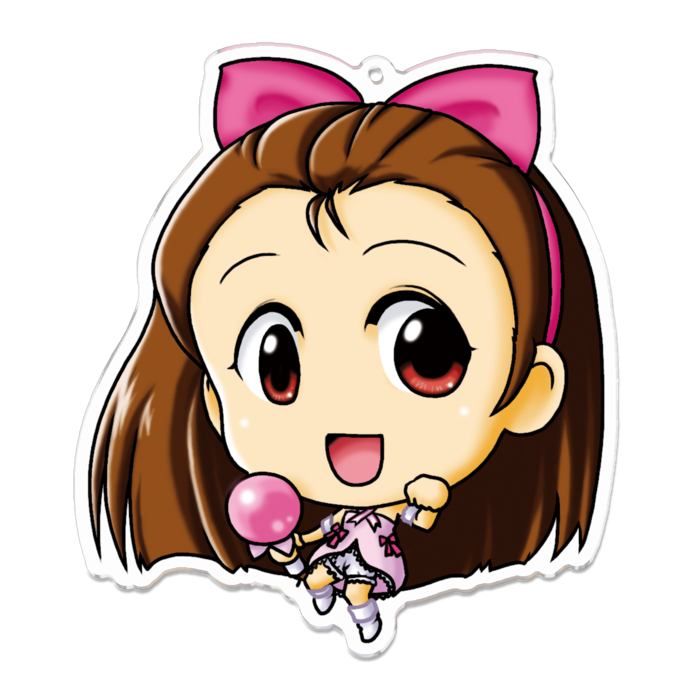 アクリルキーホルダー - 100 x 100 (mm)