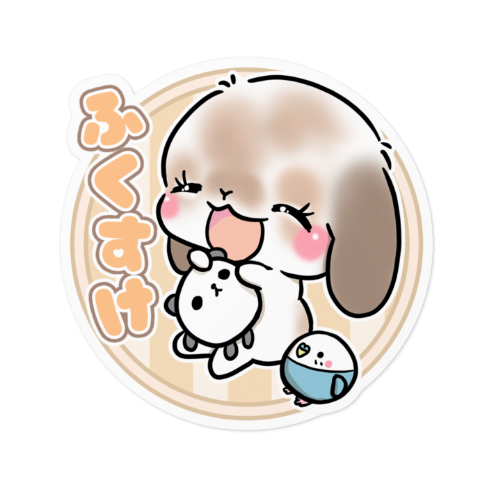 ステッカー - 100 x 100 (mm)