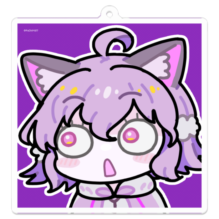 アクリルキーホルダー - 70 x 70 (mm)