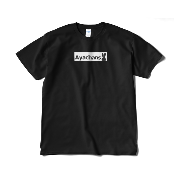ロゴTシャツ - XL - ブラック