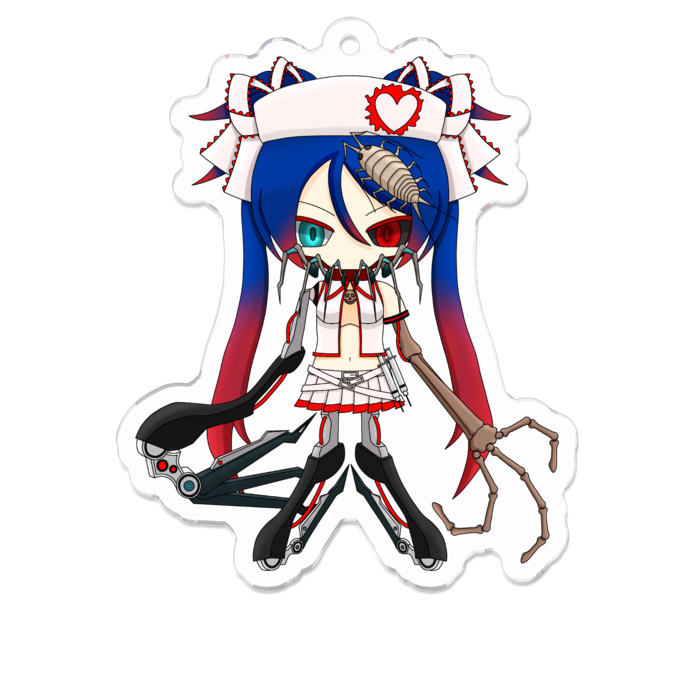 アクリルキーホルダー - 70 x 70 (mm)