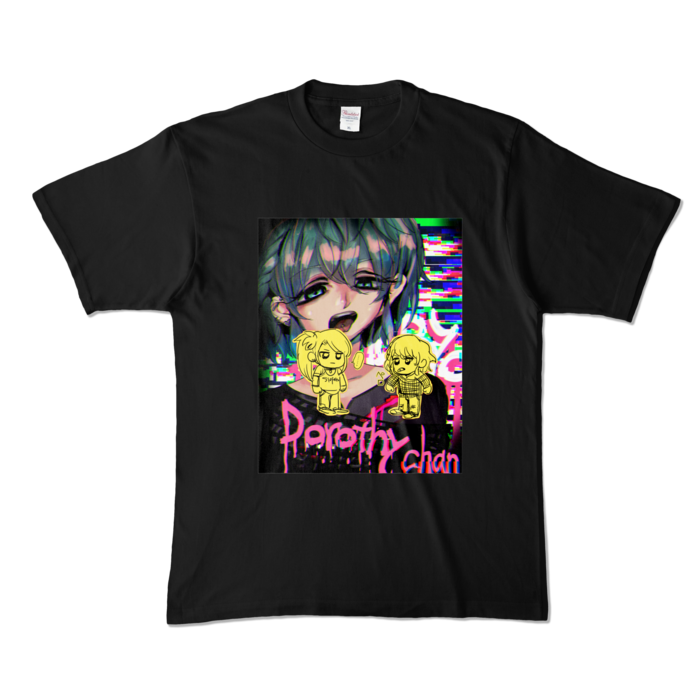 カラーTシャツ - XL - ブラック (濃色)