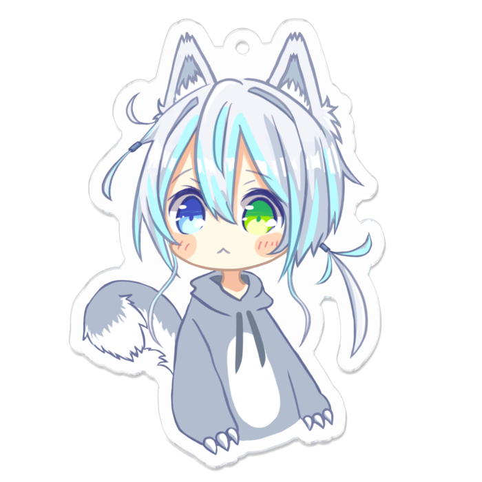 アクリルキーホルダー - 70 x 70 (mm)