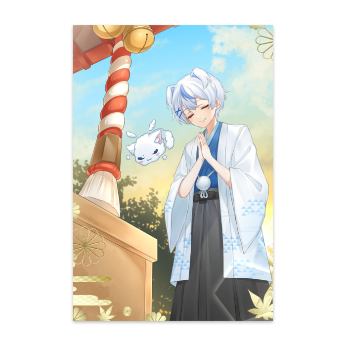 ポストカード(10枚セット) - ヴァンヌーボVGスノーホワイト195kg